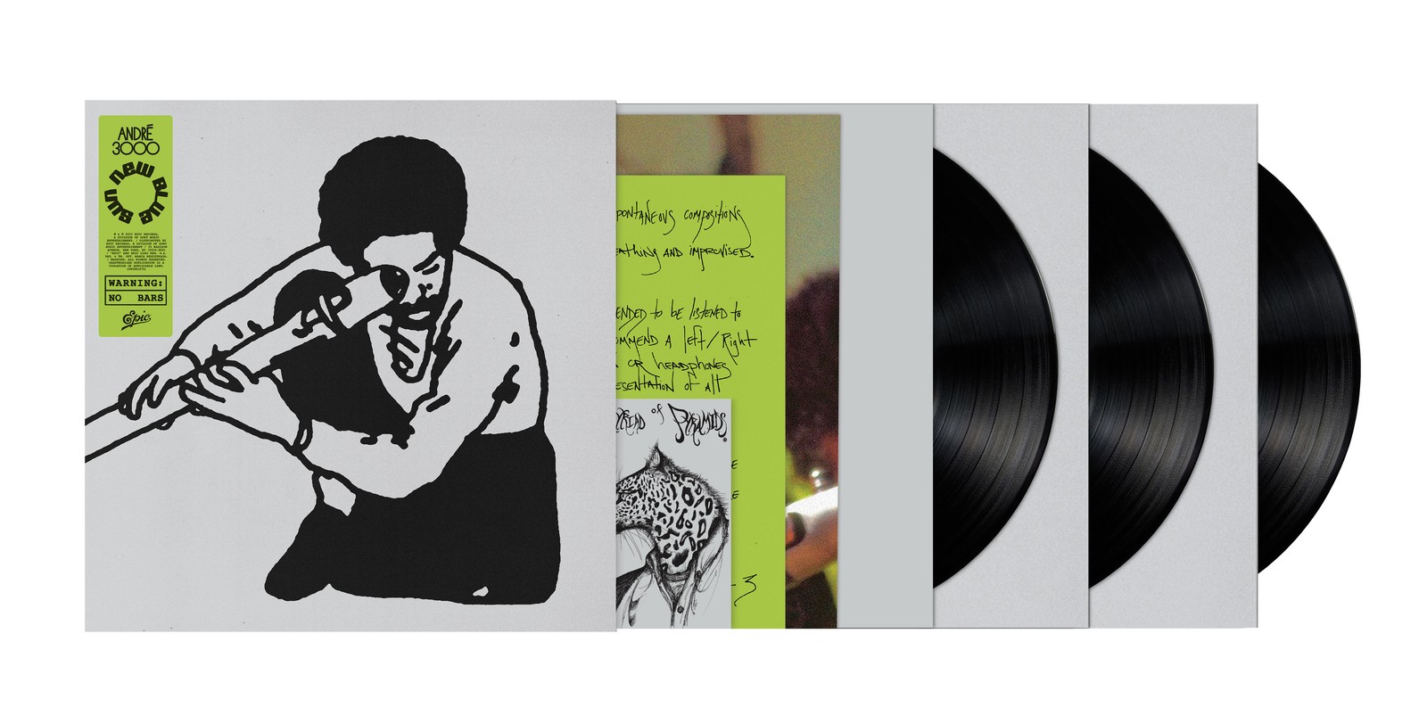 Бокс-сет из 12 альбомов André 3000 New Blue Sun (винил) (ИМПОРТ из Великобритании)