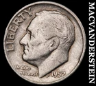 1952-D Roosevelt Dime- Silver- Scarce Better Date No Reserve #J5783