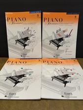 Faber Piano Adventures 2B, Music Books Lot Of 4, Lesson, Theory, Performance