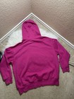 Nike Center Swoosh Hoodie Womens Medium Pink Mini Swoosh Oversized Baggy Y2K — photo 2