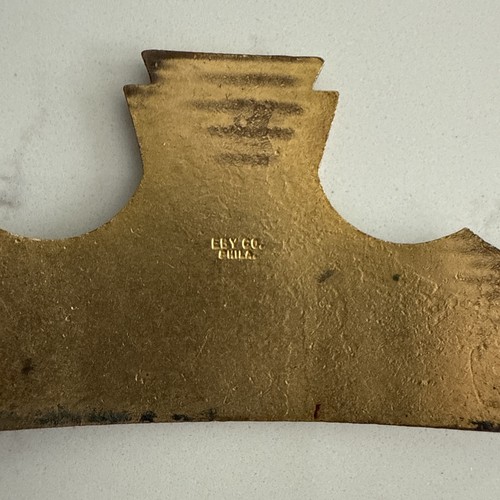 Vintage raro PRR Pennsylvania Railroad Trainman cappello distintivo ferrovia - Foto 6 di 8