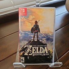 Legend Of Zelda Breath Of The Wild Switch- CASE ONLY  NO GAME 