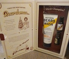 Duke Cannon Supply  The Beard That Stole Christmas  3pc Gift Set Beard Wash/Oil