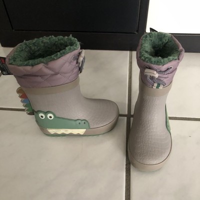 Gummistiefel Next Gr. 21.5 Krokodil 3M Thinsulate