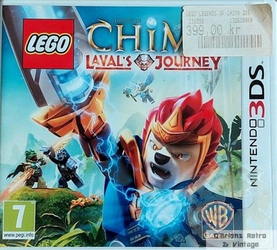 LEGO Chima: Laval's Journey - WB Games - Danish - Nintendo 3DS