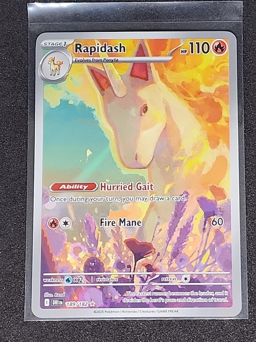 Rapidash 189/182 Sv10: Destined Rivals for sale | eBay