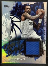 2025-26 Topps Basketball Mavericks P.J. Washington Jr. Own The Game Relic Foil