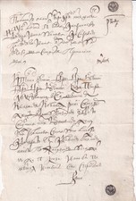 RUSSIA 1702 REVENUE STAMPED PAPER, 1 KOP, DENISOV K2.1