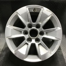 2019-2026 Silverado GMC Sierra 1500 5908 Wheel 17x8 Rim Silver Painted 23376216 
