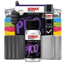 SONAX CC Pro 50ml Keramikversiegelung Set Lackschutz Hydrophobie Selbstreinigung