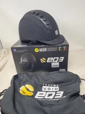 Trauma Void EQ3-r33 Smooth Helmet  Black 53 CM with MIPS 6 1/2