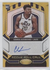 2020-21 Certified Rookie Roll Call Gold 1/10 Udoka Azubuike #RR-AZU Auto 07rd