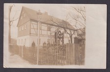Vintage Postcard Germany RPPC Private house on City street Dresden?