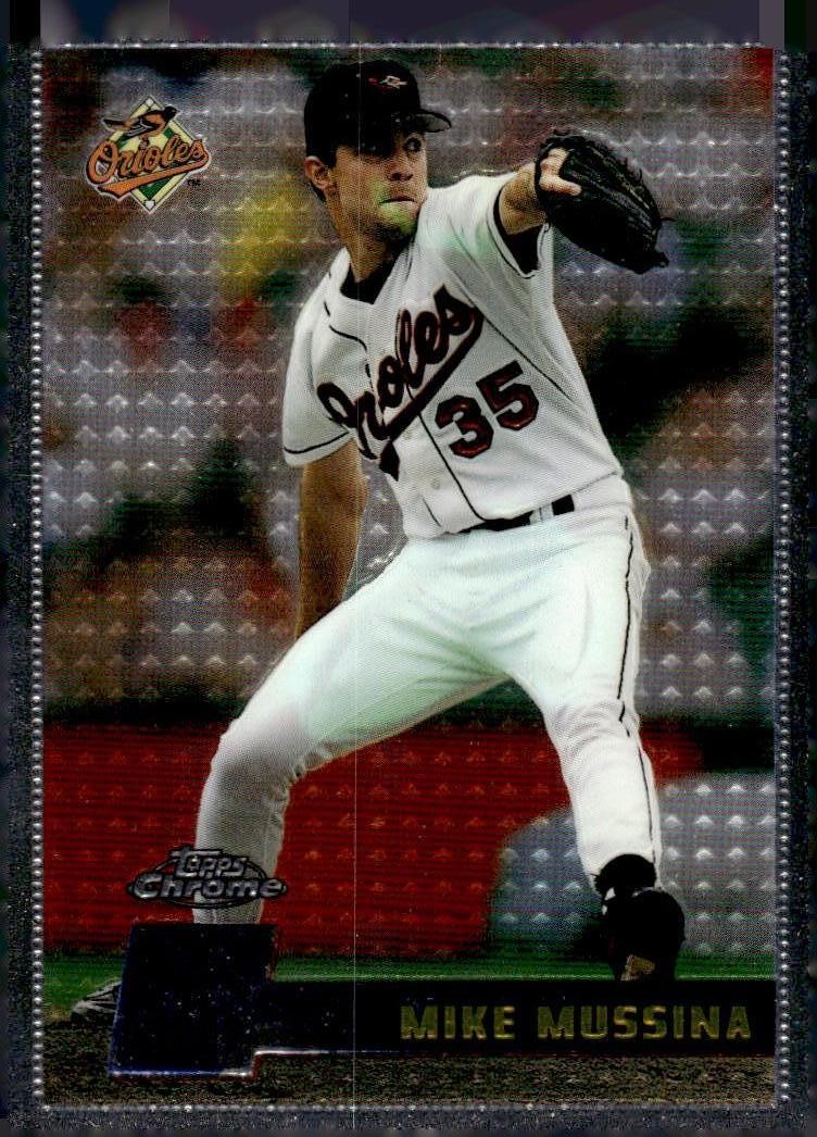 1996 Topps Chrome #23 Mike Mussina