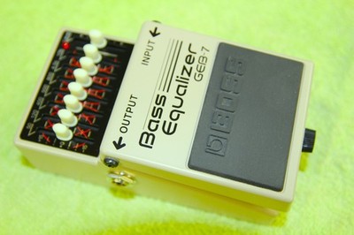 Boss GEB-7 Equalizer Bass Guitar Effect Pedal