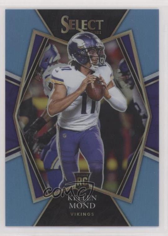 2021 Panini Select Premier Level Light Blue Prizm /99 Kellen Mond Rookie RC v1x