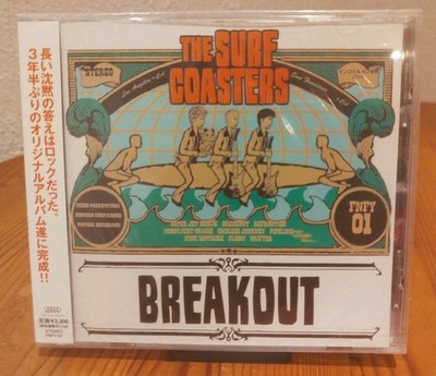 The Surf Coasters - Breakout - Japan Import - Factory Sealed - CD -PROMO !!!