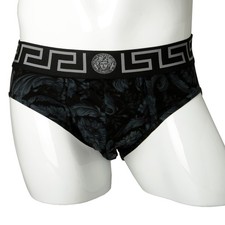 Versace Men's Barocco Print Low Rise Slip Underwear Versace Sz 8 US 2XL IT 56