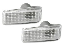 Seitenblinker Set für Mercedes W201 W202 W124 in Weiss weiße Blinker + Kabel Seitenblinker Set für Mercedes W201 W202 W124 in Weiss weiße Blinker + Kabel