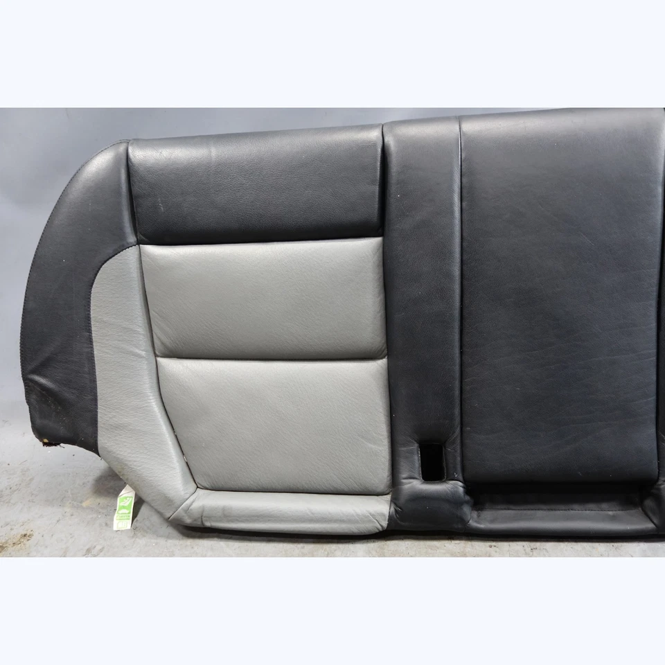 BMW E39 M5 2000-2003 asiento trasero plegable cojín de banco inferior cuero Silverstone OEM Foto 4 de 4