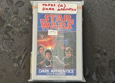Star Wars Volume 2 of The Jedi Academy Trilogy Dark Apprentice Cassette