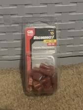 Disconnect Female Fully Insulated .25" Tab 22-16 AWG Red; 15/Clam 13PCS