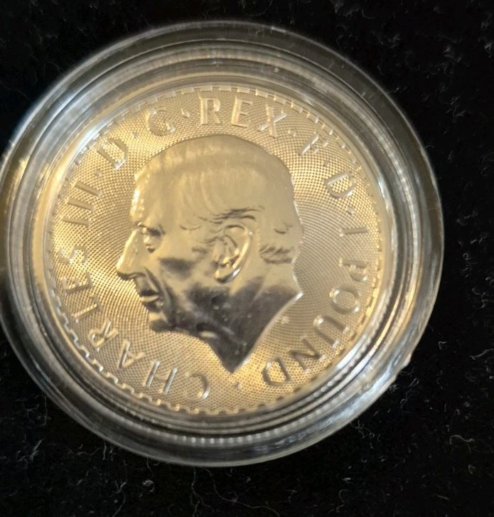 3 x New 2026 1/2oz Silver Britannia Coins in Capsule Royal Mint Bullion  - Image 3 of 4