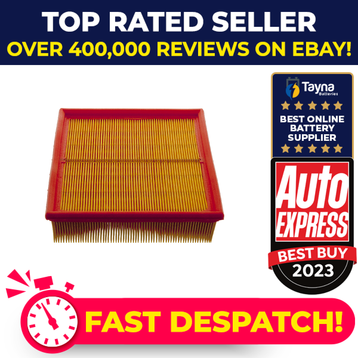 Air Filter fits VOLVO 240 P24, P245 2.4D 78 to 93 D24 1257305 1328047 Febi New