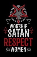 Notizbuch 6X9 Liniert 120 Seiten, Satanisch, Tagebuch, Schreibheft