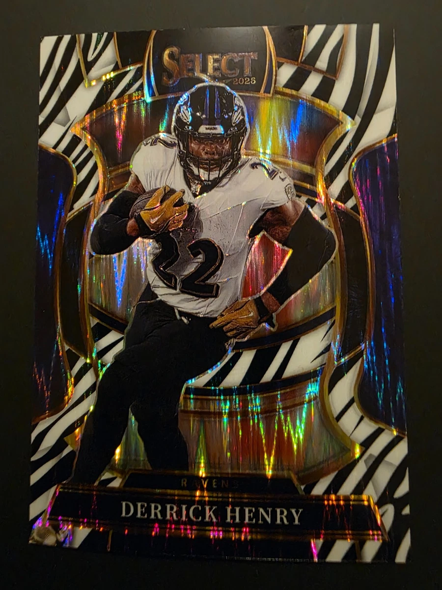 2025 Panini Select - Derrick Henry - ZEBRA - Case Hit SSP