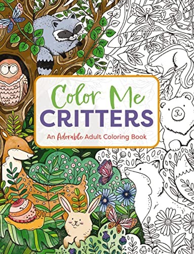 Color Me Critters : An Adorable Adult Coloring Book by Editors of Editors of ... - Image 4