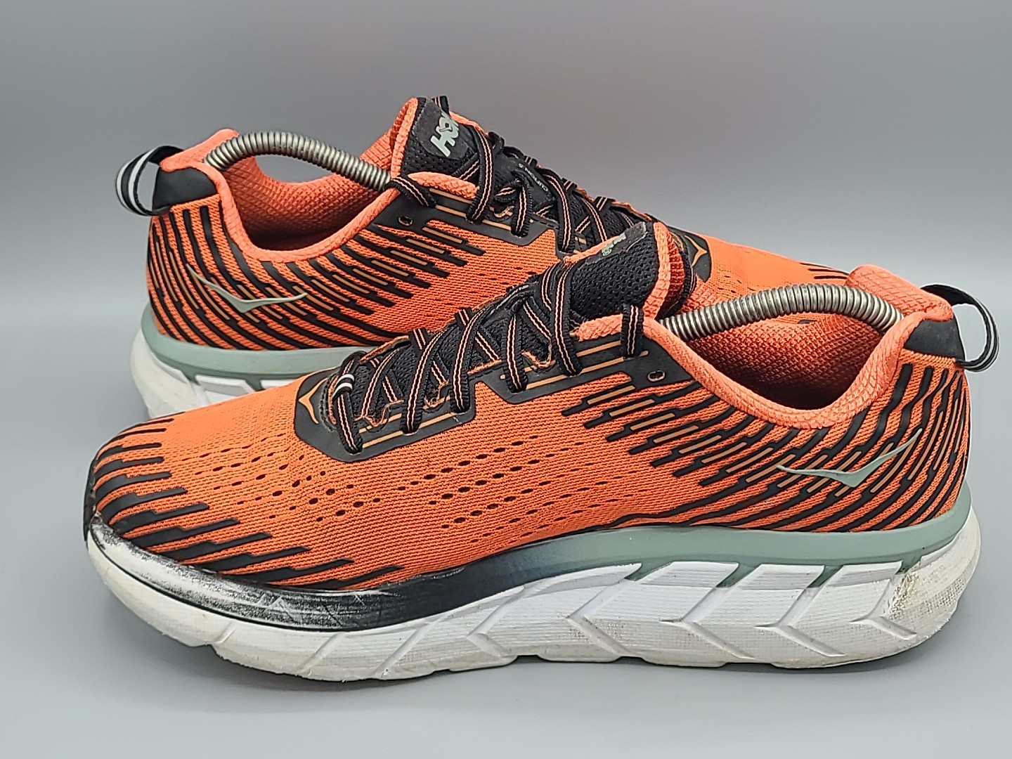 Hoka One One Clifton 5 Men’s 9 US Running Walking Shoes Sneakers Trainers thumbnail 9