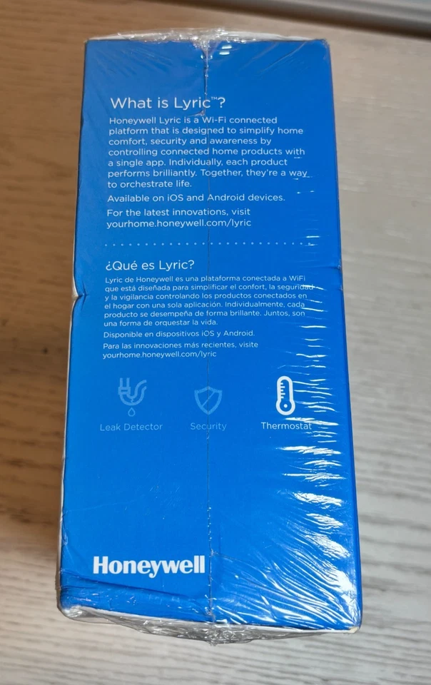 Honeywell Lyric T5 Wi-Fi термостат RCHT8610WF2006 новый запечатанный несовершенный пакет - Изображение 4 из 4