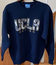Vintage UCLA Bruins Logo Sweatshirt, Made in USA, Gold Standard, Size Large