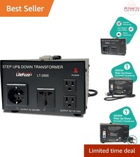 2000W Step Up Down Voltage Transformer Converter 110V 220V Universal Socket