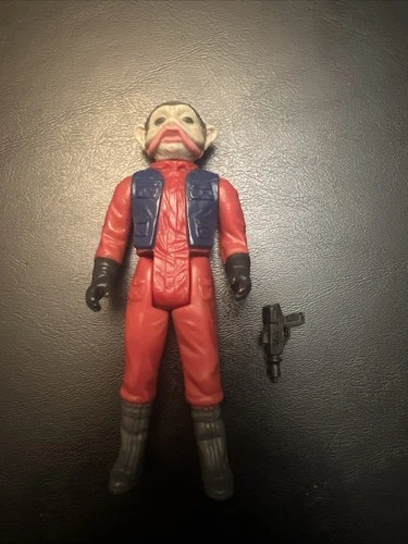 Vintage Kenner Star Wars Figure Loose Nien Nunb 1983 Complete Hong Kong