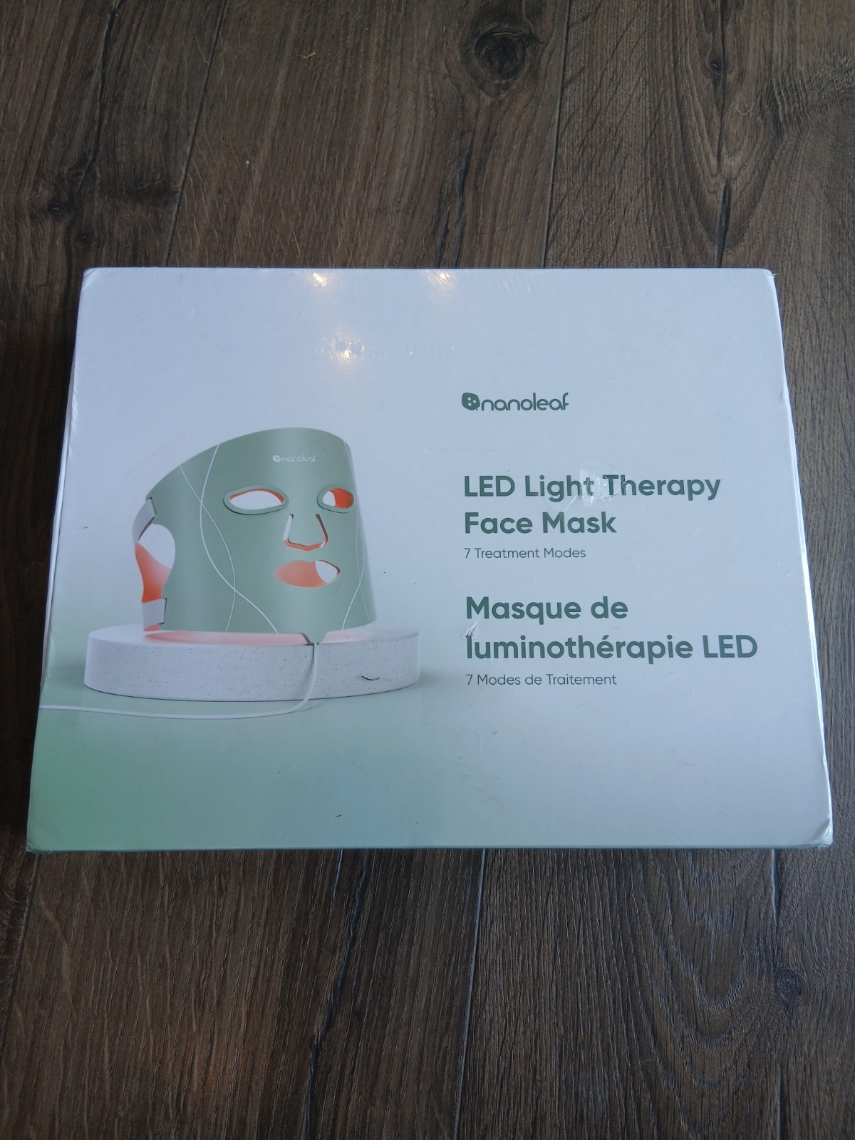 Nanoleaf LED Light Therapy Face Mask (7 treatment modes)