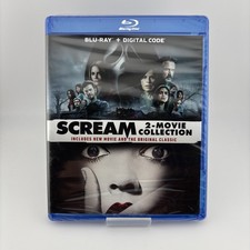 Scream: 2-Movie Collection Blu-ray 2022 - Factory Sealed - Shipped by Box