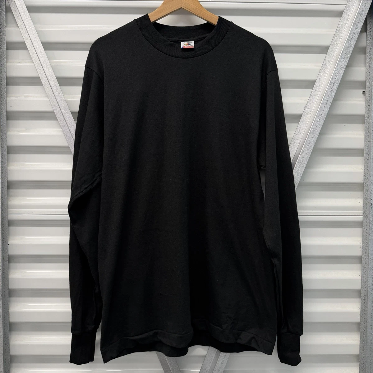 Fruit of the Loom Long Sleeve Solid T-Shirts for Men for sale | eBay