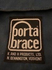 Portabrace back pack for camera