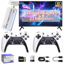 Wireless Retro Game Console Built-In 20,000+ Games and 23 Emulators, 2026 New Up