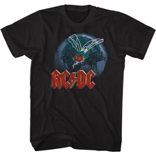 AC/DC Fly On The Wall Black Rock and Roll Music Band T-Shirt