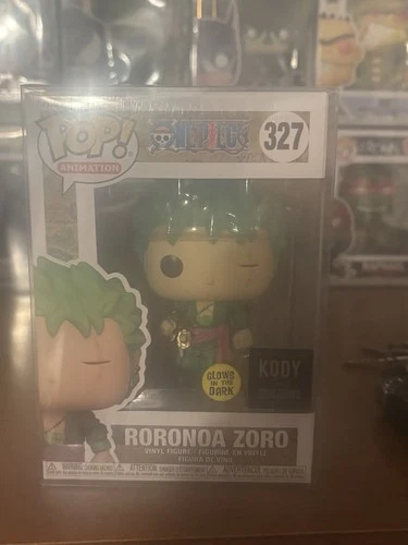 Funko Pop! Vinyl: One Piece - Roronoa Zoro (Glow) - Kody Trading (Exclusive)