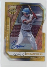 2021 Panini Elite Extra Edition 17/24 Jordan Viars #84 Auto 09j5