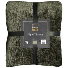 Scatter Box Piper Velvet Textured Throw