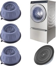✅SET 4 PIEDINI CUSCINETTI ANTIVIBRAZIONE UNIVERSALI ANTISCIVOLO PER LAVATRICE✅