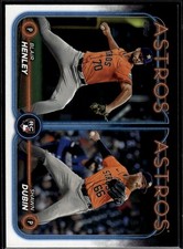 Blair Henley / Shawn Dubin 2024 Topps Update Houston Astros Rookie #US252