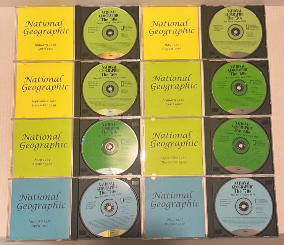NATIONAL GEOGRAPHIC Interactive Magazine 30 CD-ROM Set 1888-1996 - Image 3 of 4