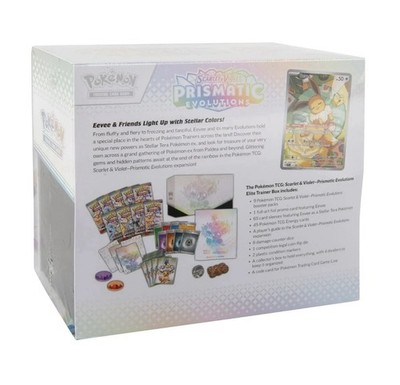 Pokemon TCG: Prismatic Evolutions Elite Trainer Box ETB Factory