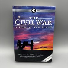 The Civil War: A Film by Ken Burns DVD 2015 25th Anniversary 6-disc Box Set New